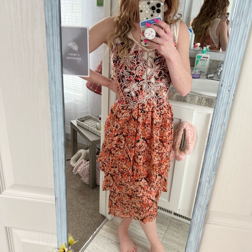 Ruffled dress